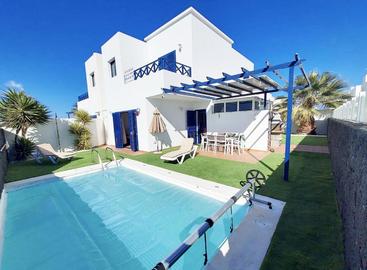 Villa Dompi Con Vistas Al Mar Y A Fuerteventura Playa Blanca  Eksteriør bilde